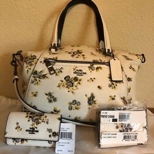 SOLD Coach Prairie Satchel, Key Case, ID Wallet